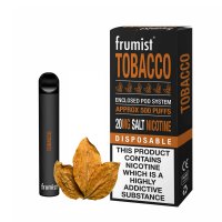 FRUMIST - Tobacco 20mg 500puffs | ÜHEKORDNE E-SIGARET